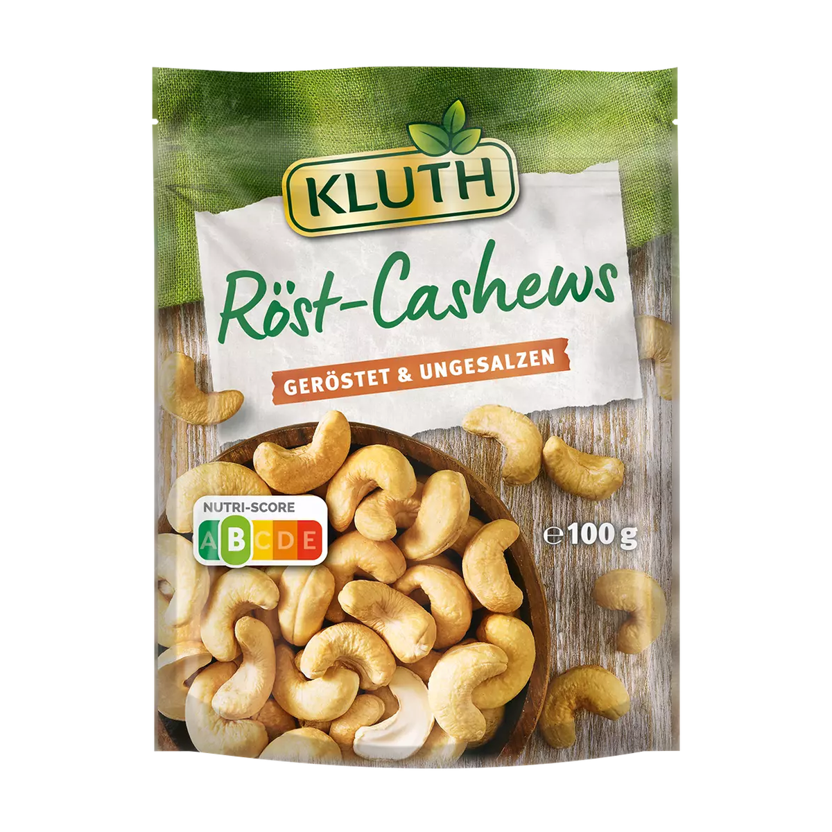 Kluth Кешью обжаренный без соль 100g