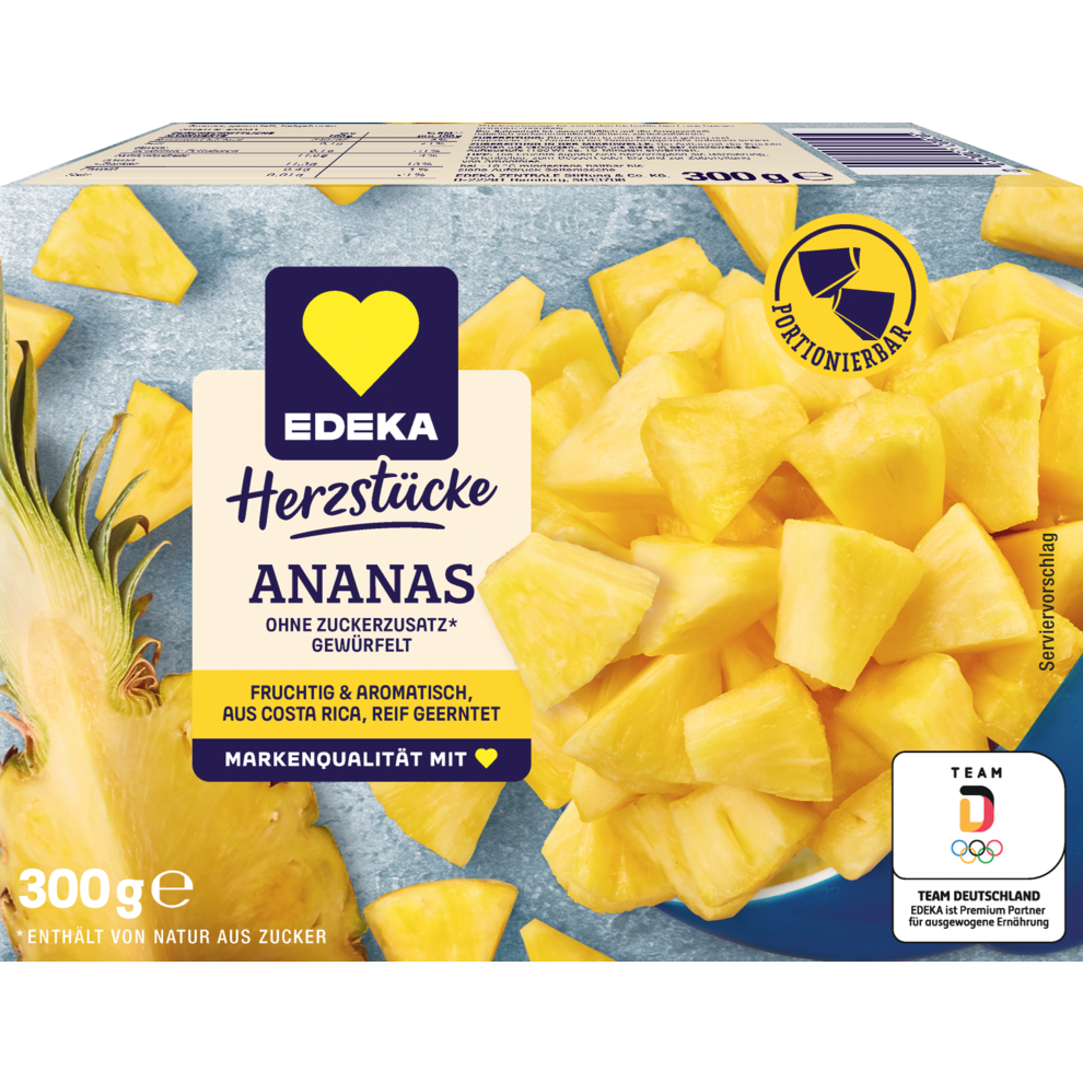 EDEKA Herzstücke ананас 300g