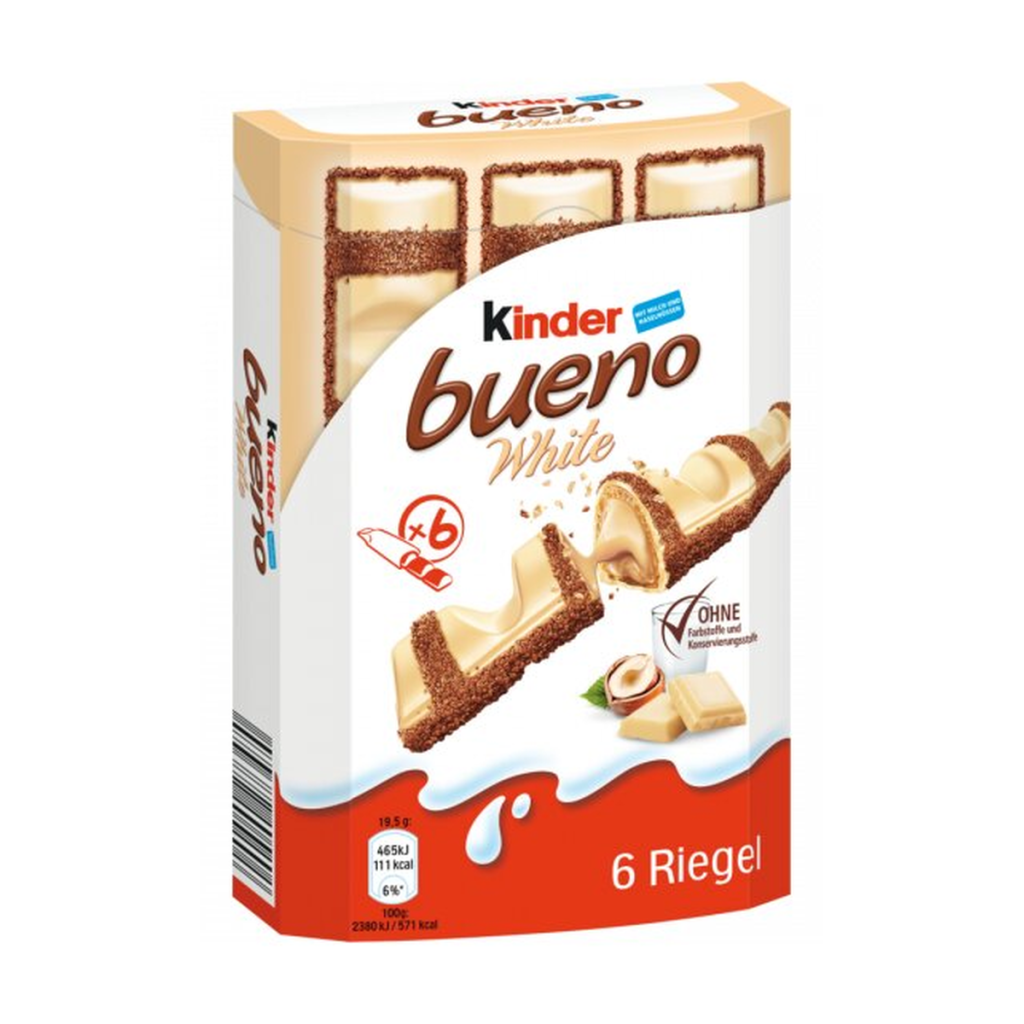 Ferrero Kinder bueno white 6ST 117g