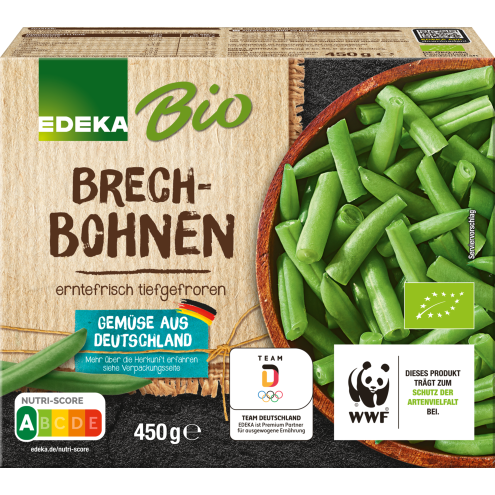 Bio EDEKA Brechbohnen 450g