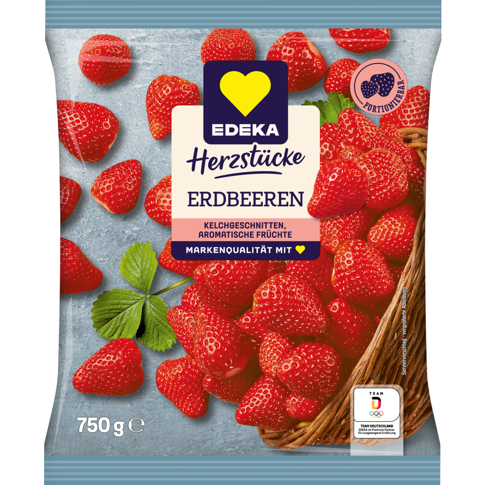 EDEKA Herzstücke Erdbeeren 750g
