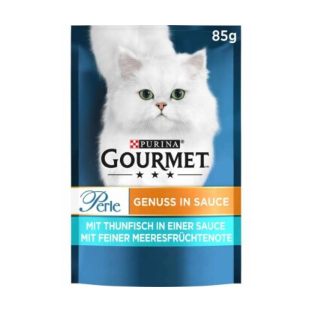 Gourmet Perle Genuss in Sauce mit Thunfisch 85g