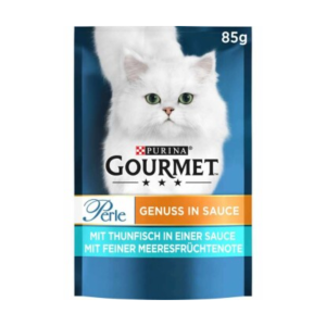 Gourmet Perle Genuss in Sauce mit Thunfisch 85g
