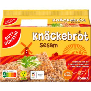 GUT&GÜNSTIG Хлебцы кунжут 250g