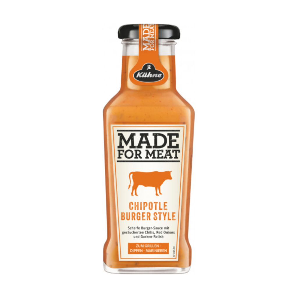 Kühne Würzsauce Made for Meat Chipotle Burger Style 235ml