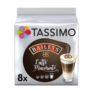 Tassimo Kaffee Kapseln Latte Macchiato Baileys 8+8ST 264g