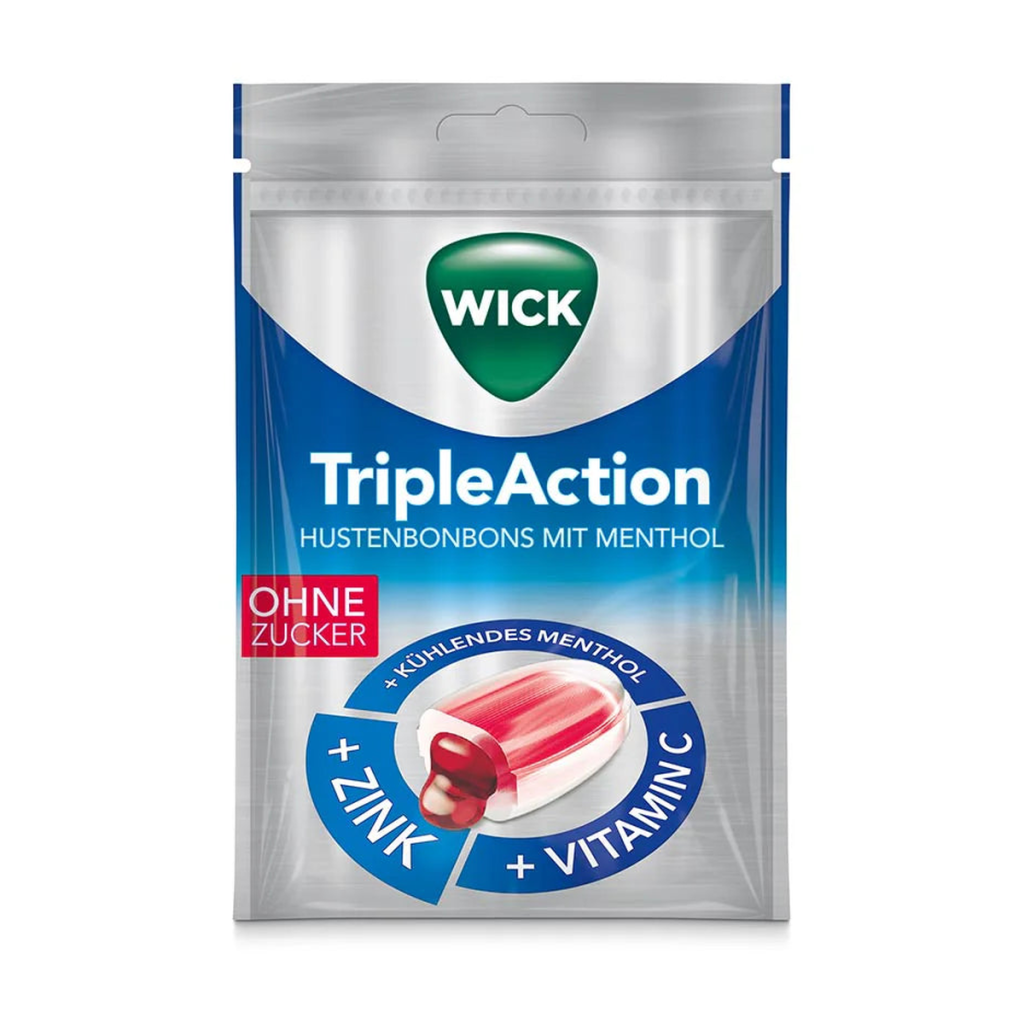 Wick Triple Action ohne Zucker 72g