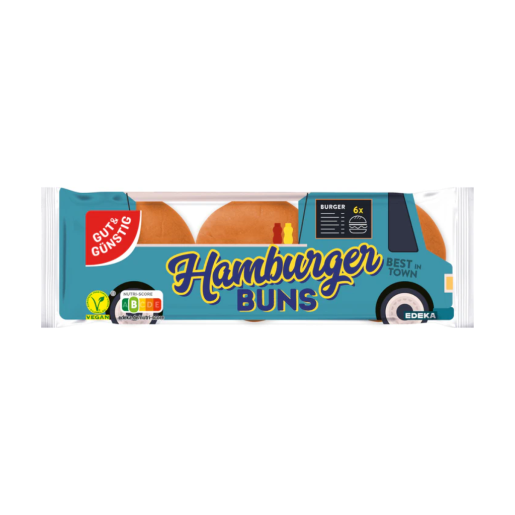 GUT&GÜNSTIG Hamburger Buns 300g