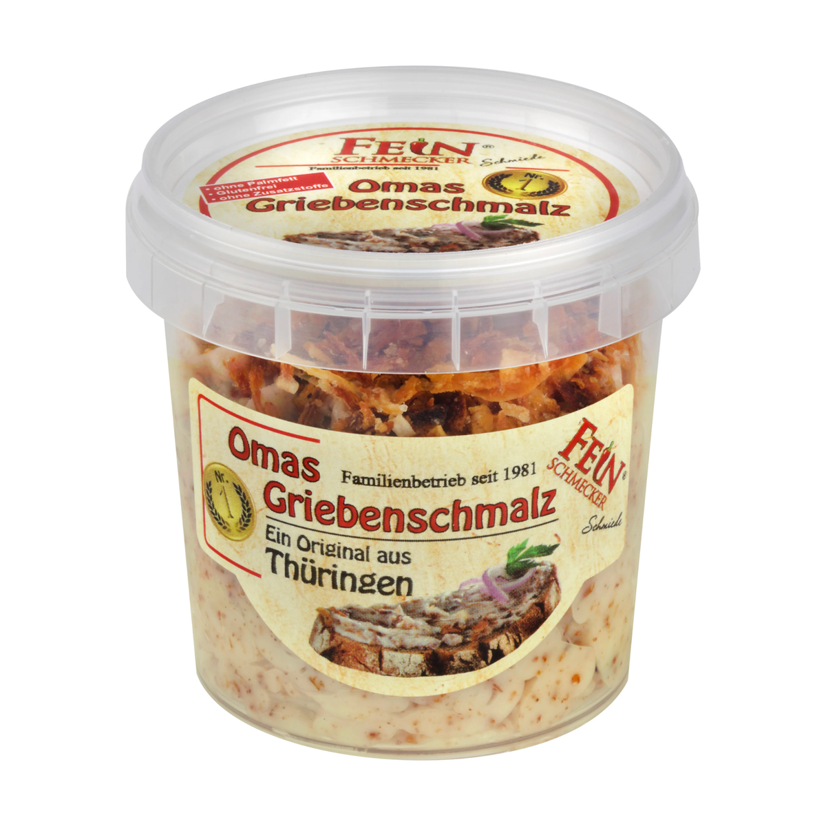 Feinschmeckerschmiede Oma's Griebenschmalz 200g