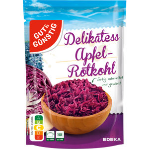 GUT&GÜNSTIG Apfelrotkohl 400g