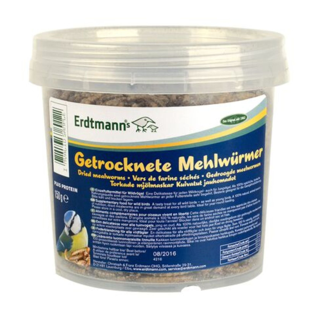 Erdtmanns Mehlwürmer im Eimer 150g