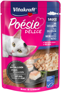 MSC Vitakraft Poesie Delice Seelachs in Sauce 85g