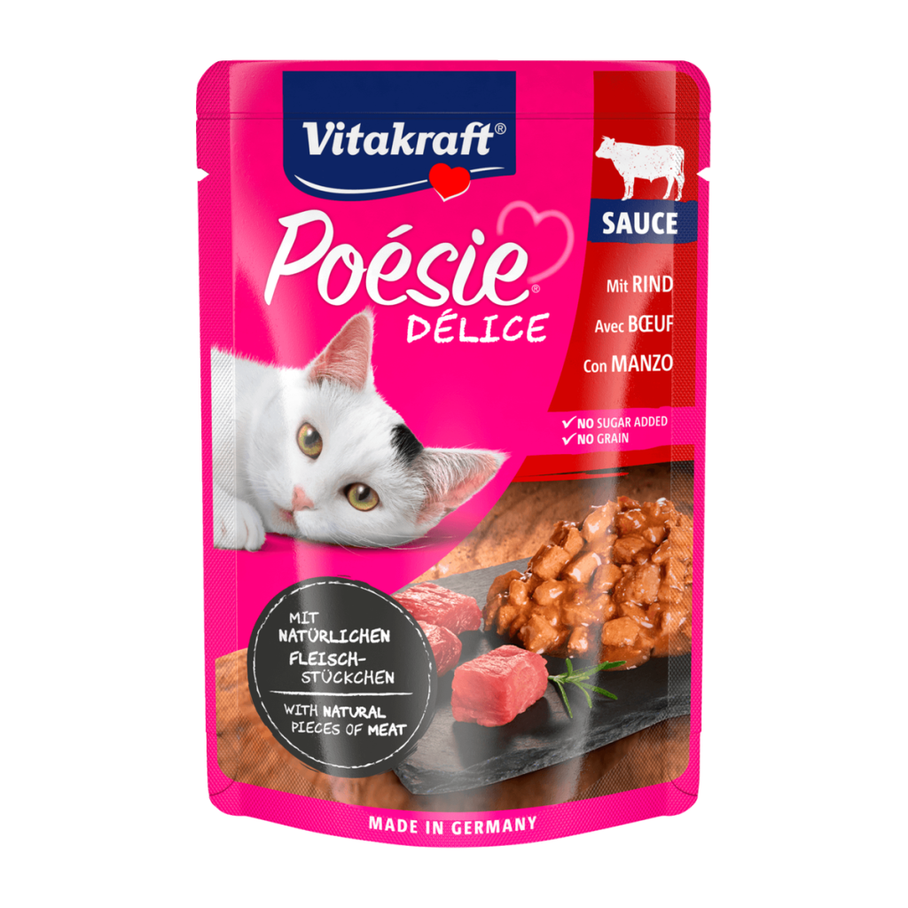 Vitakraft Poesie Delice Herz in Sauce 85g