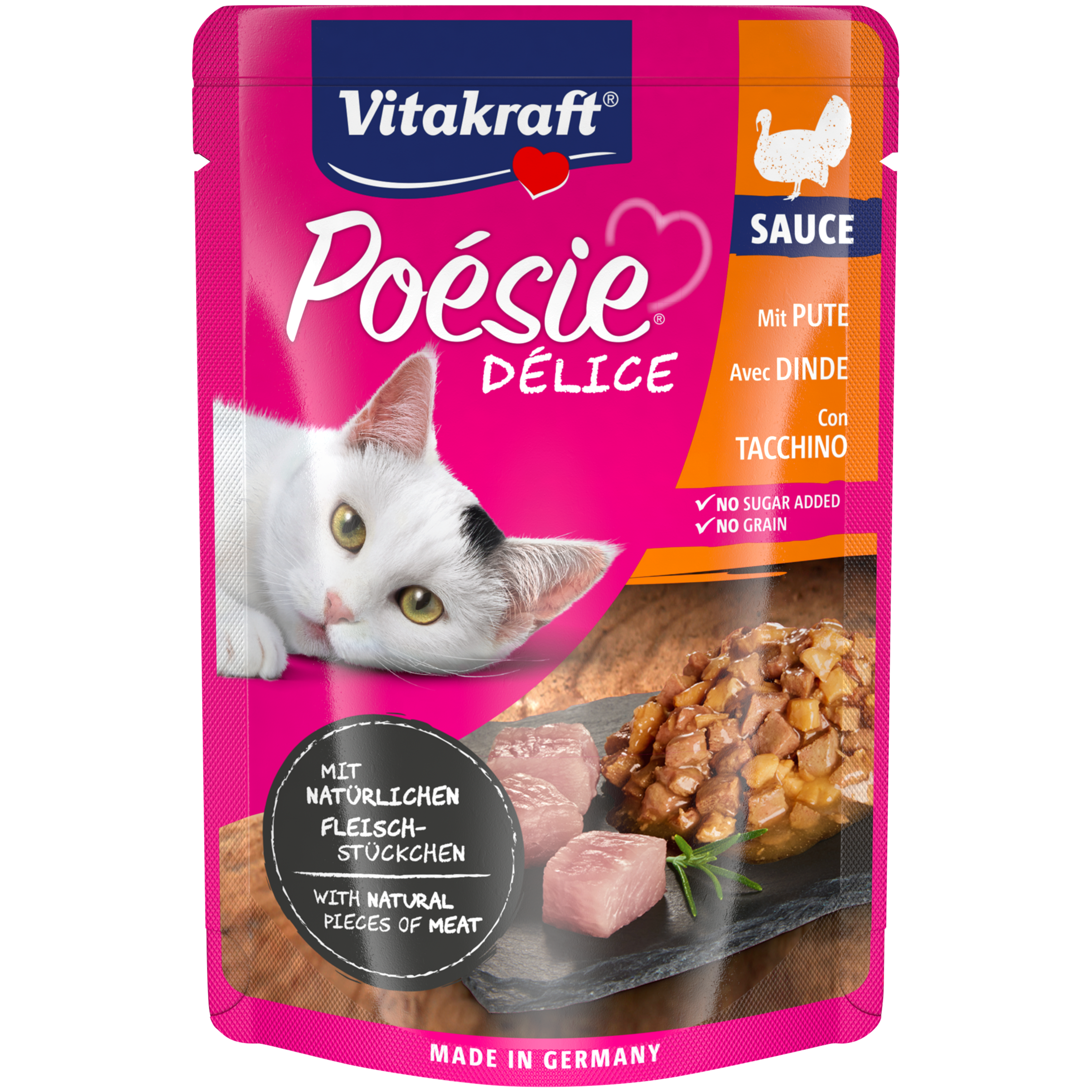 Vitakraft Poesie Delice Pute in Sauce 85g