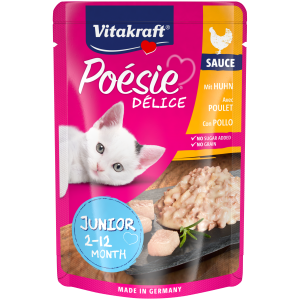 Vitakraft Poesie Delice Junior Huhn in Sauce 85g