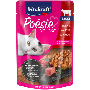 Vitakraft Poesie Delice Rind in Sauce 85g
