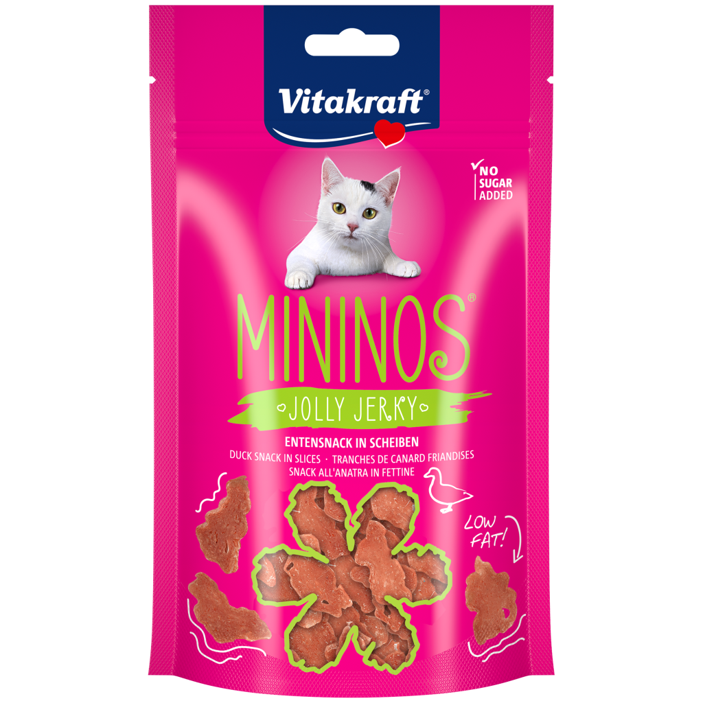 Vitakraft Mininos Entensnack in Scheiben 40g