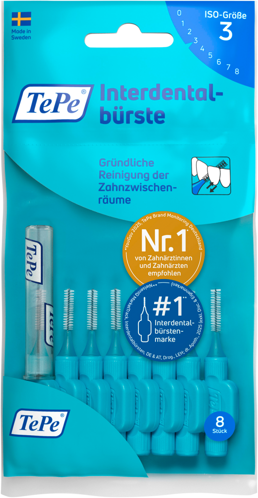 TePe Original Interdentalbürste blau 8ST