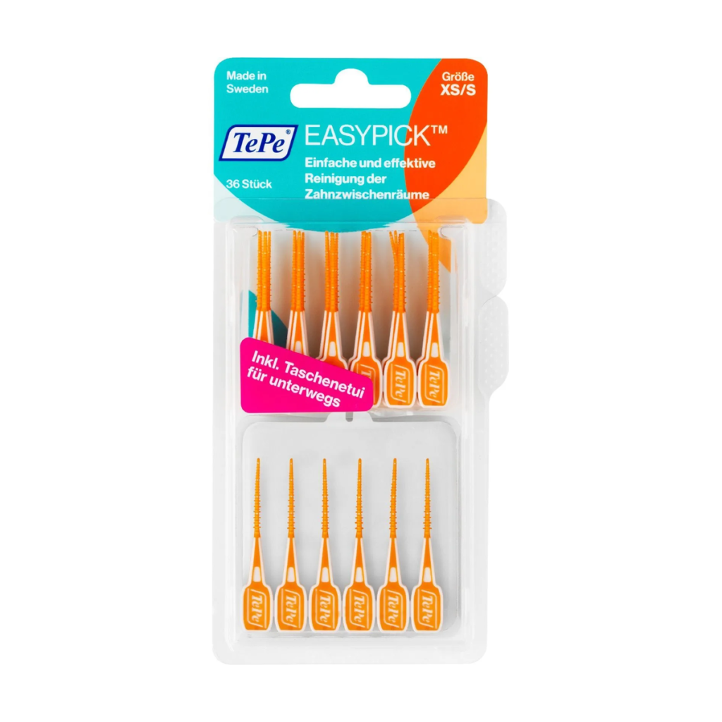 TePe EasyPick Interdentalbrush XS/S orange 36ST