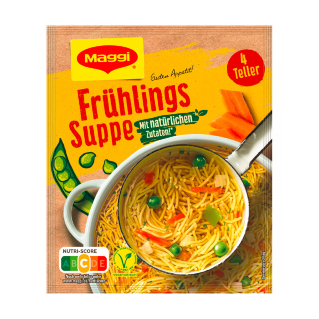 Maggi Guten Appetit Frühlings Suppe für 1l