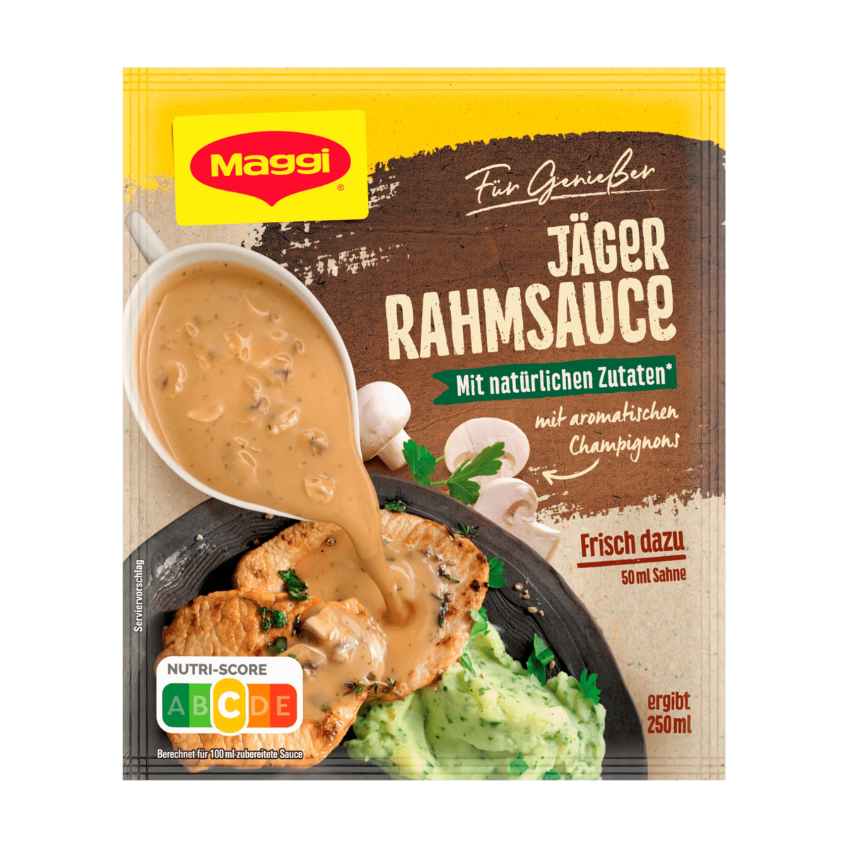 Maggi Für Genießer Pfeffer Rahmsauce für 250ml
