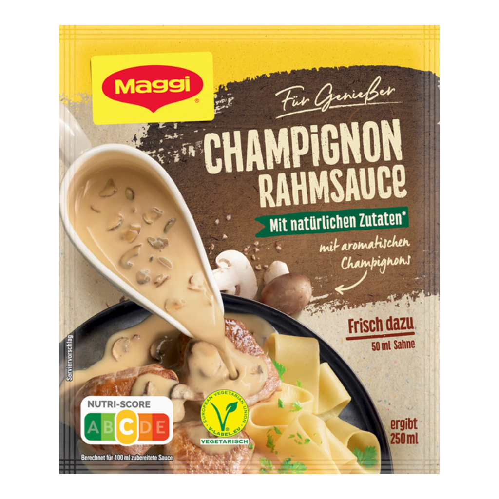 Maggi Für Genießer Champignon Rahmsauce für 250ml