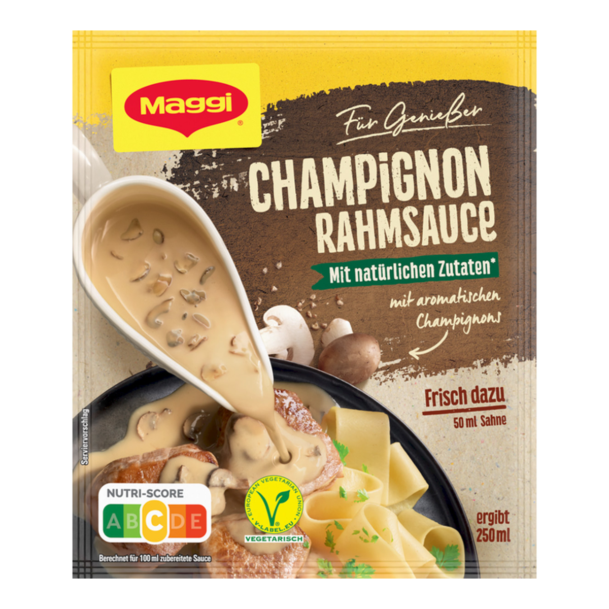 Maggi Für Genießer Champignon Rahmsauce für 250ml