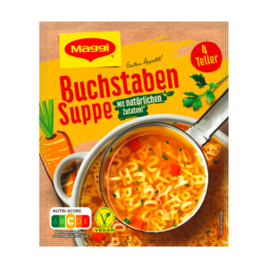 Maggi Guten Appetit Buchstaben Suppe für 1l