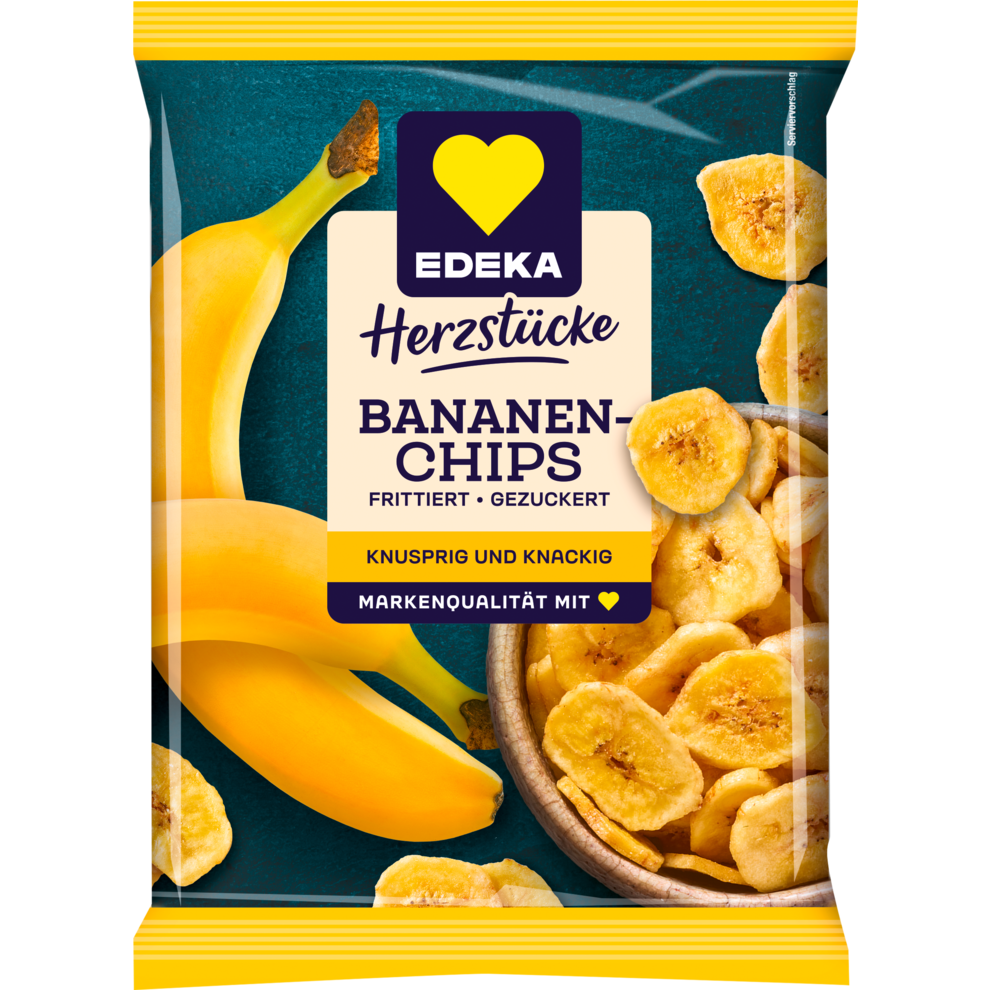 EDEKA Herzstücke Bananenchips 150g