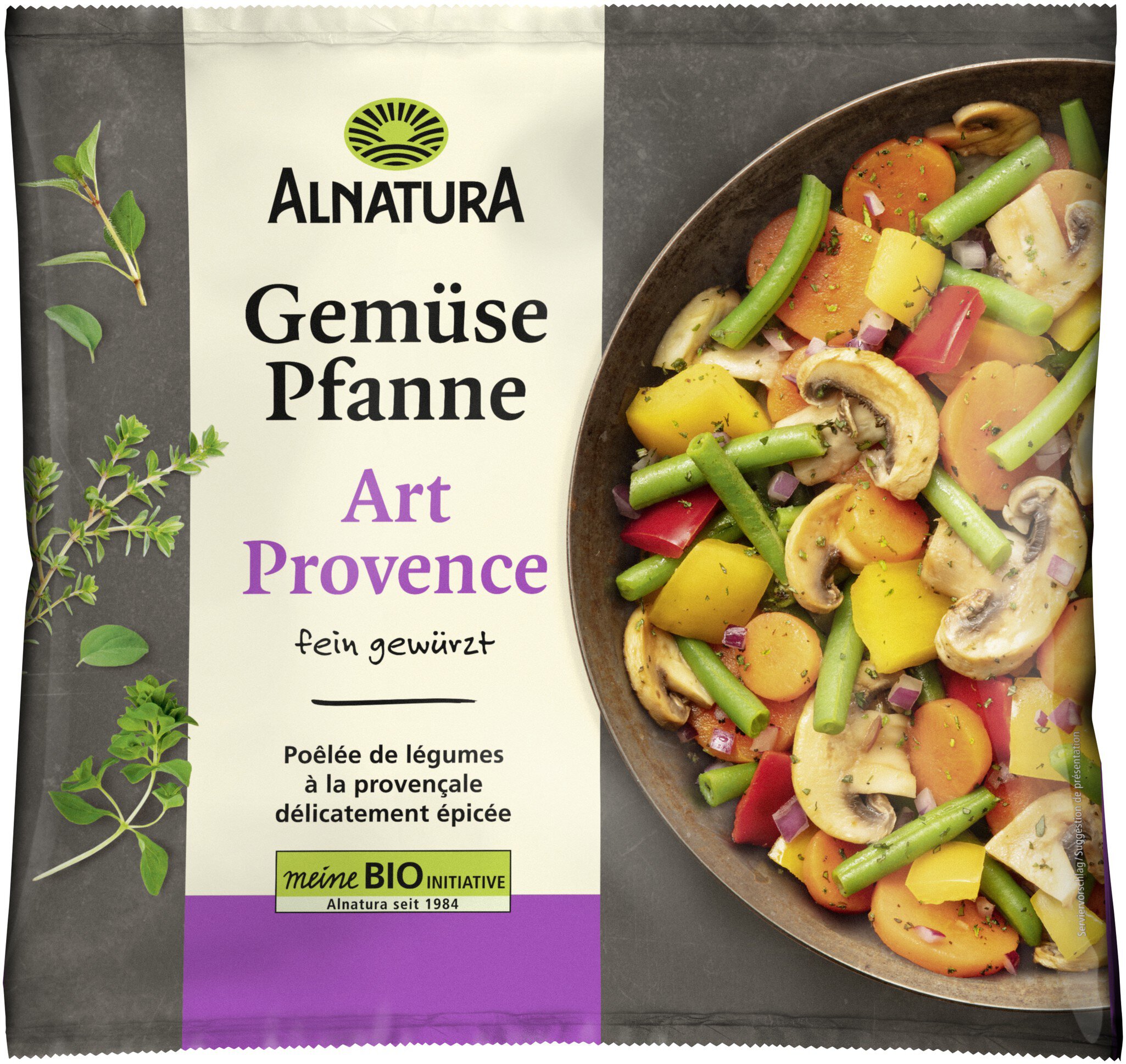 Bio Alnatura Gemüsepfanne Art Provence 450g