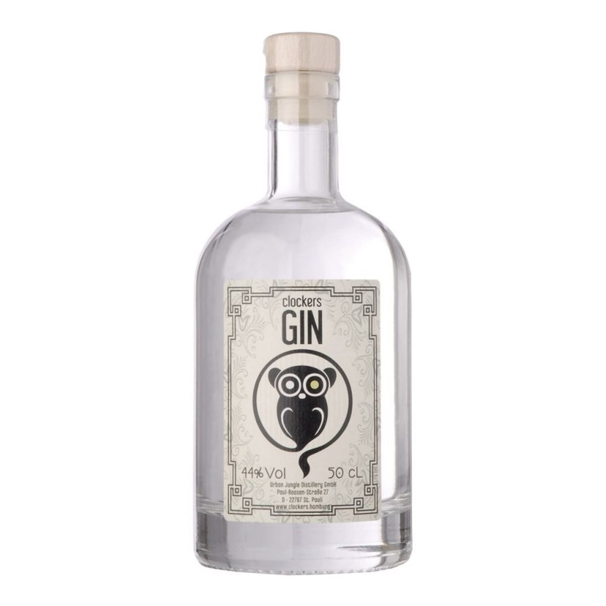 Clockers Gin 44% 0,5l