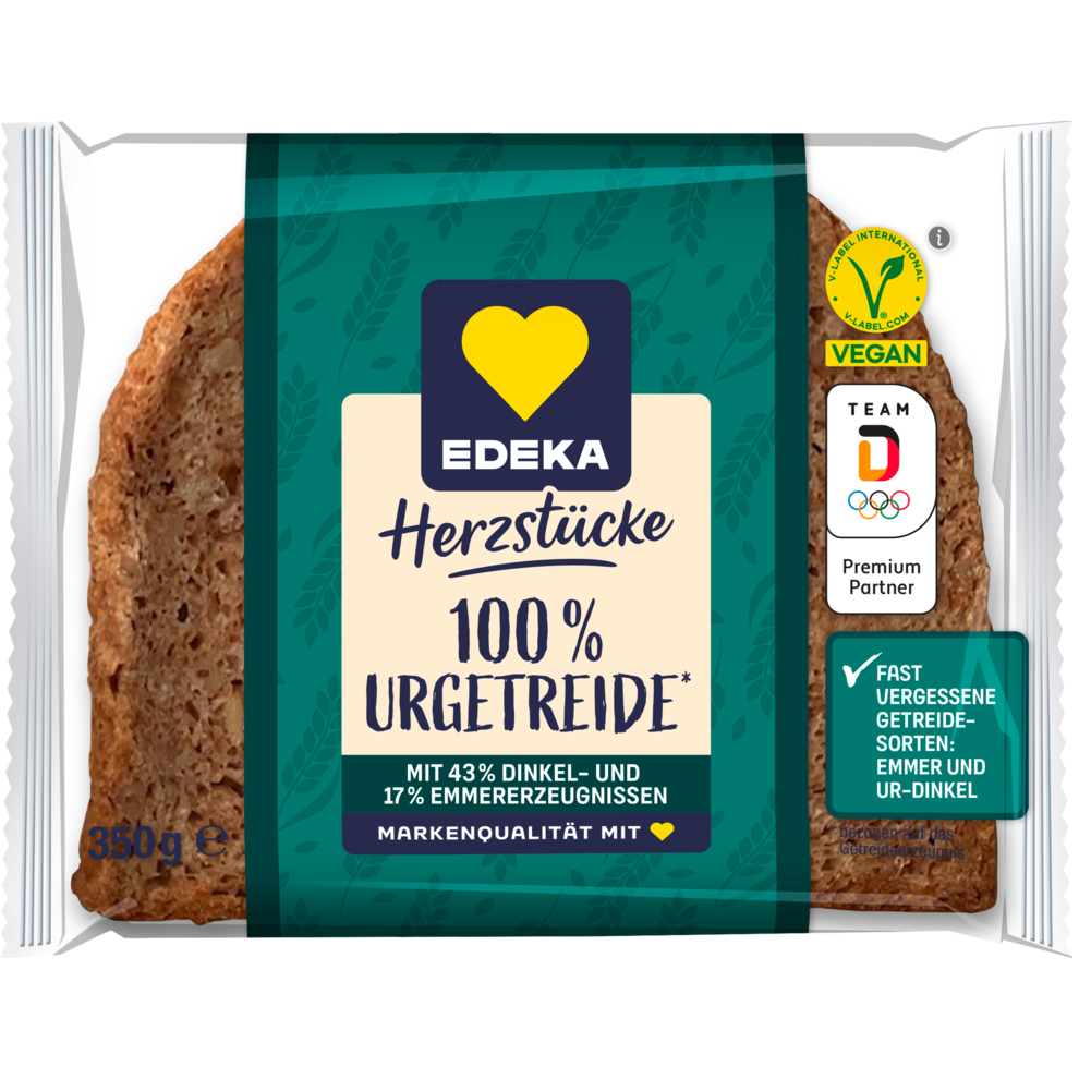 EDEKA Herzstücke Urgetreide Brot 350g