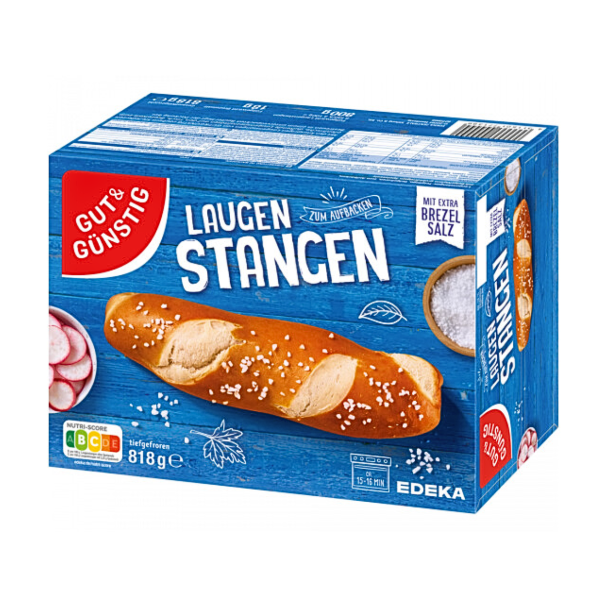 GUT&GÜNSTIG Laugenstangen 818g