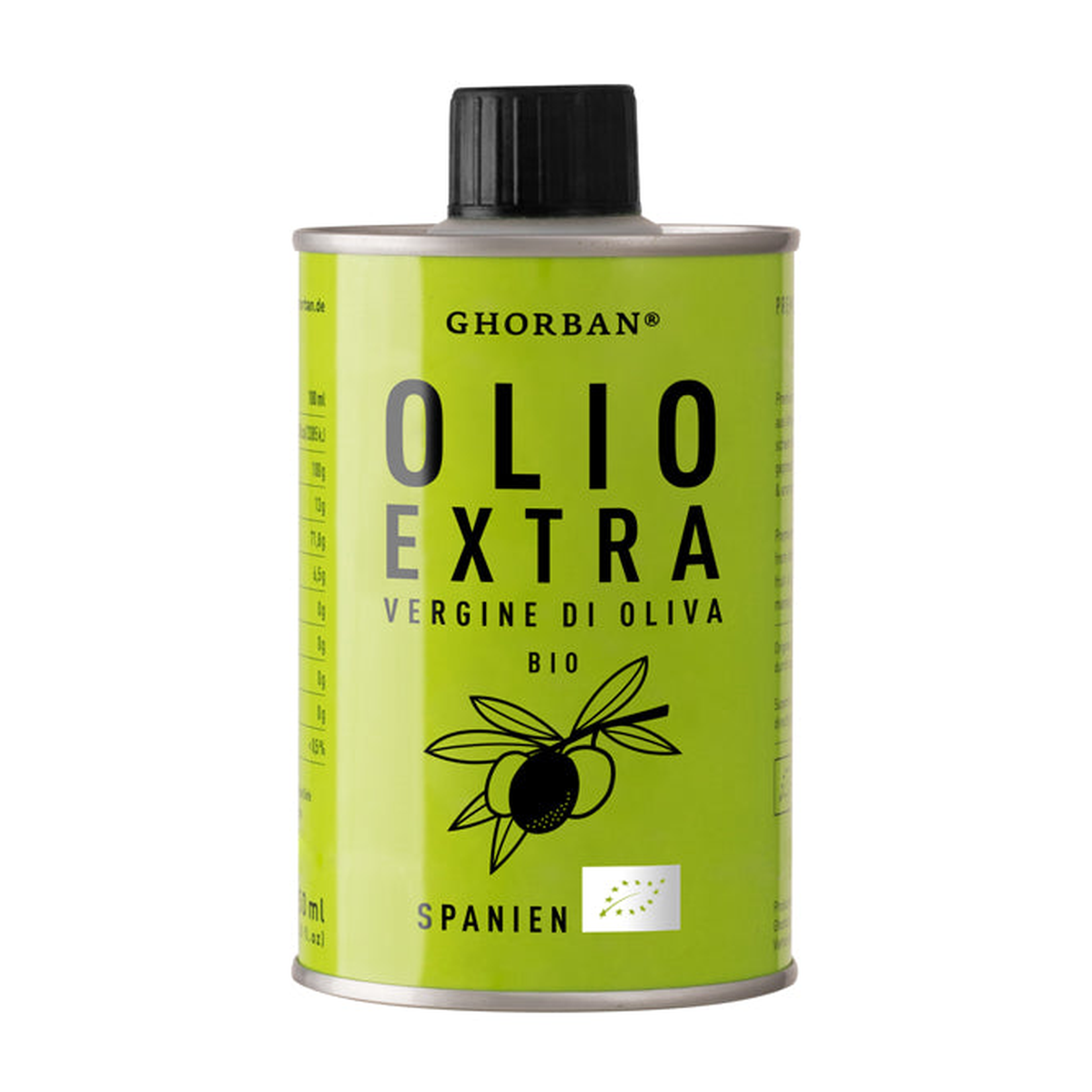 Bio Ghorban Olio Extra Spanien 500ml
