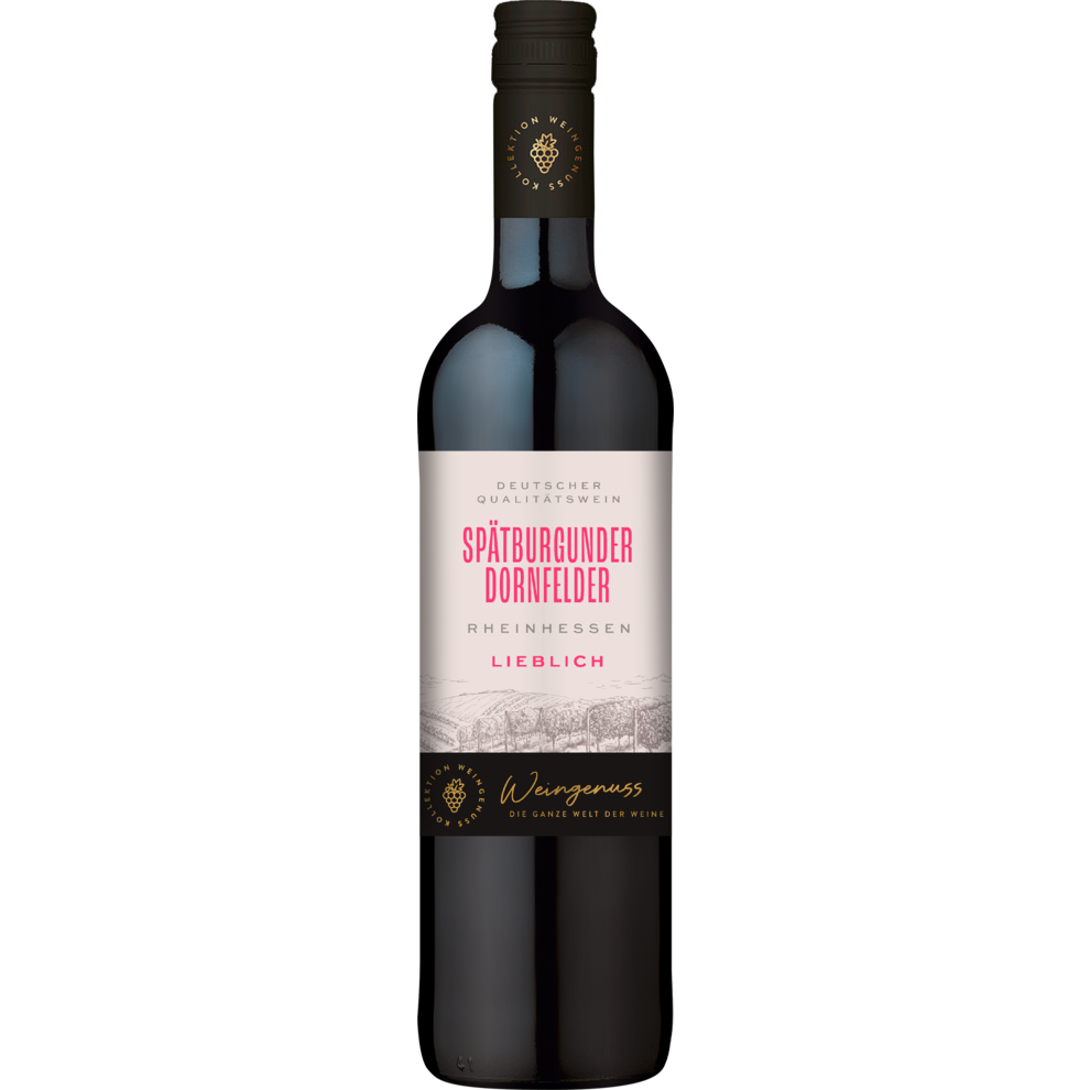 Wein-Genuss Пино нуар дорнфельдер Рейнгессен полусладкое QbA 0,75l