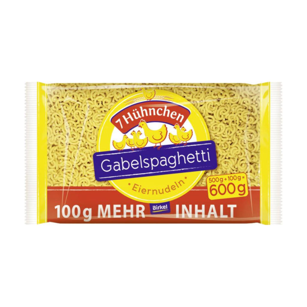 Birkel 7-Hühnchen Gabelspaghetti 600g