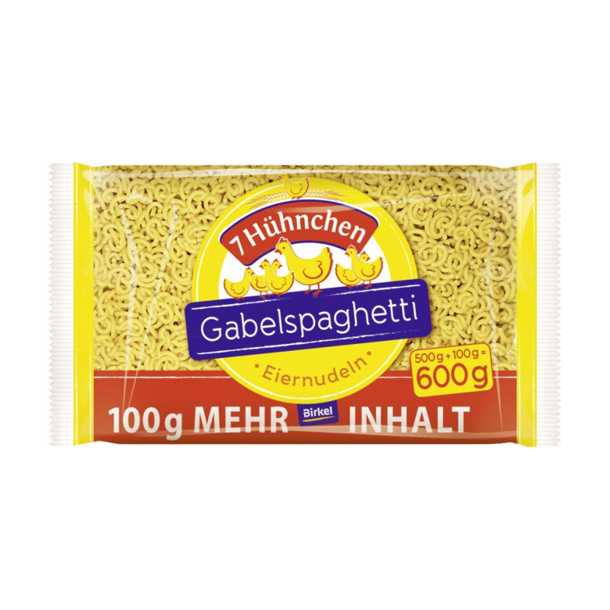Birkel 7-Hühnchen Gabelspaghetti 600g