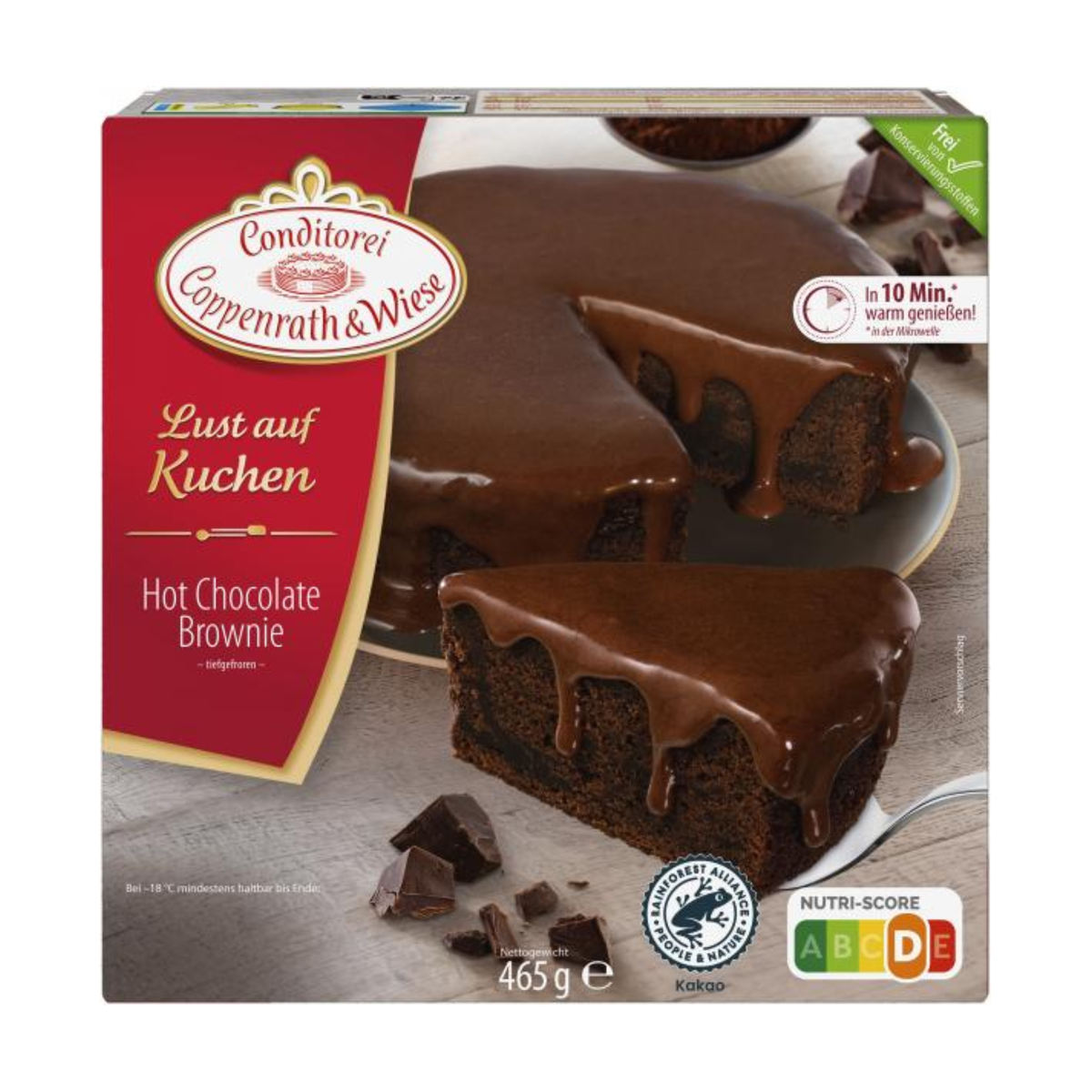 Coppenrath&Wiese Lust auf Kuchen Hot Chocolate-Brownie 465g