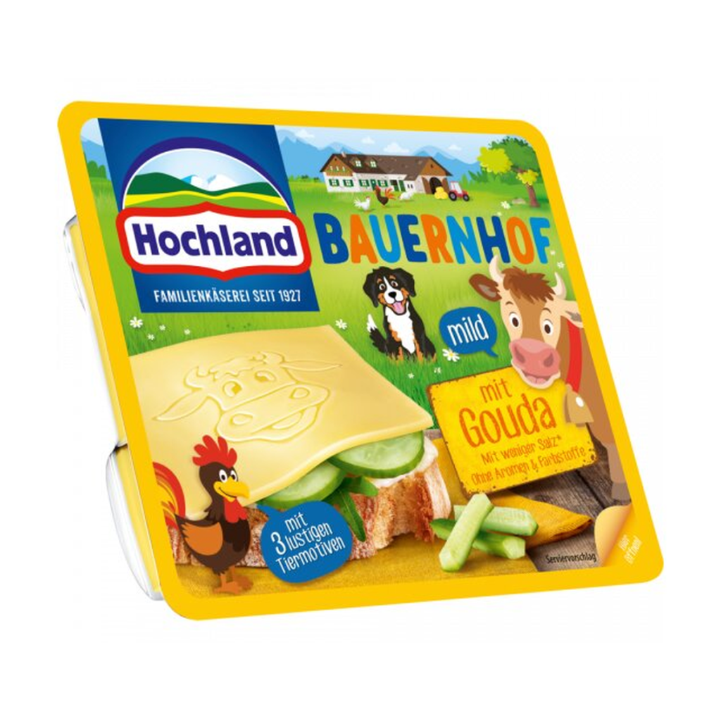 Hochland Sandwich Scheiben Bauernhof 45% Vollfettstufe 150g