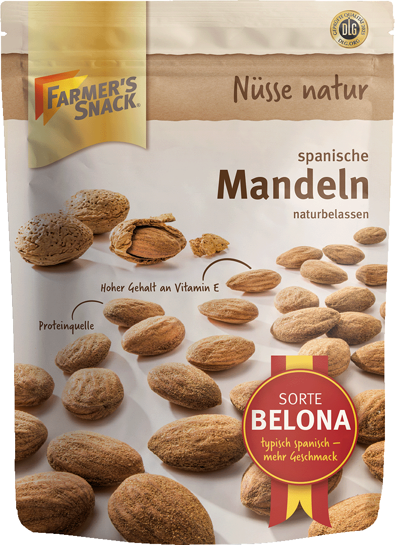 Farmer's Снек миндаль натуральный 200g