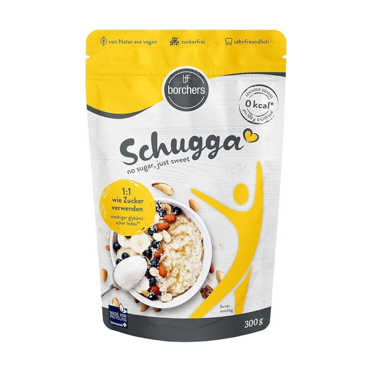 Borchers Schugga Erythrit mit Sucralose 300g