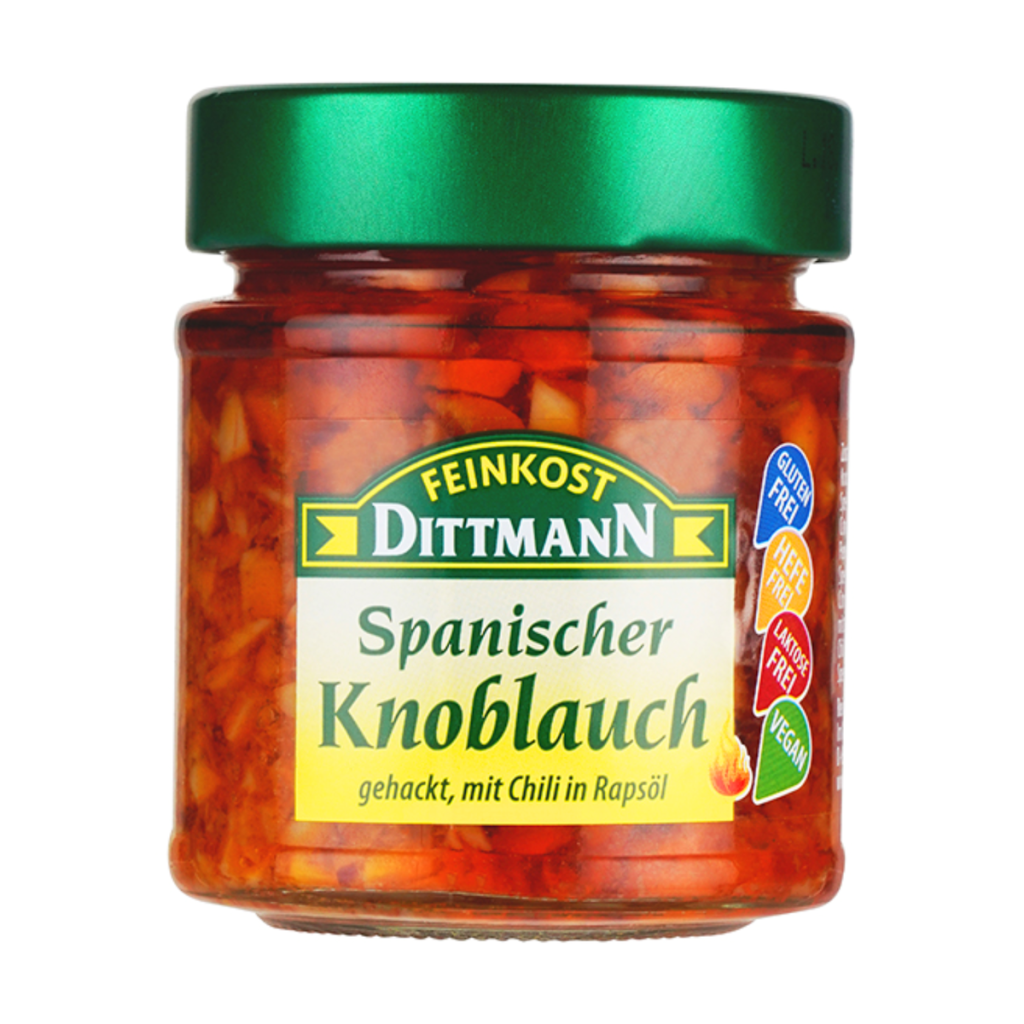 Feinkost Dittmann чеснок рубленый чили 130g