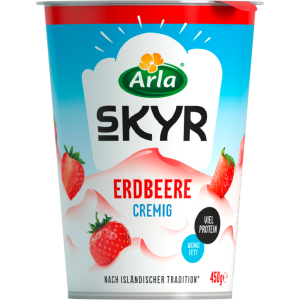 Arla Скир клубника 450g