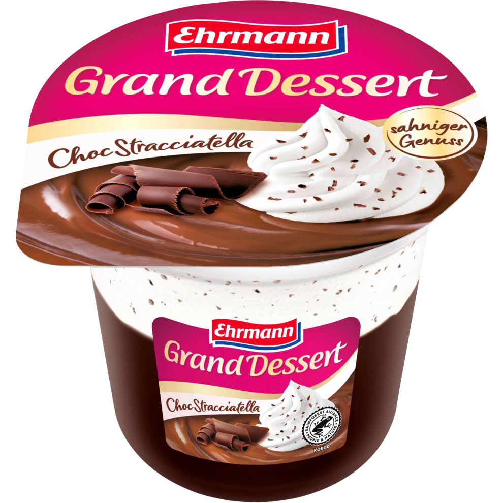 Ehrmann Grand Dessert Choc Stracciatella 190g