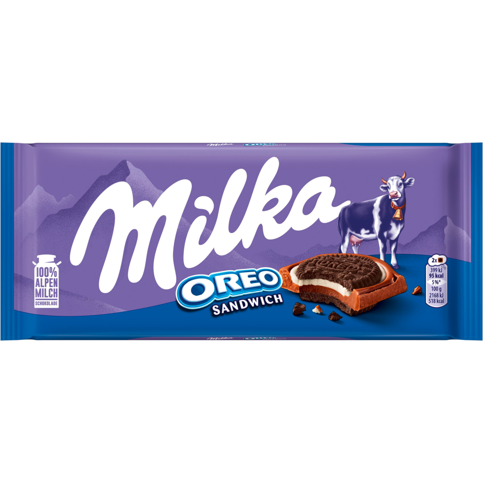 Milka Oreo Sandwichtafel 92g