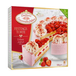 Coppenrath&Wiese Festtagstorte Erdbeer Joghurt Torte 1500g