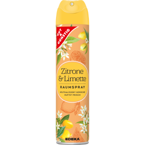 GUT&GÜNSTIG Duftspray Zitrone&Limette 300ml