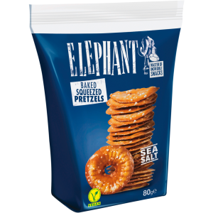 Elephant Pretzels Meersalz 80g
