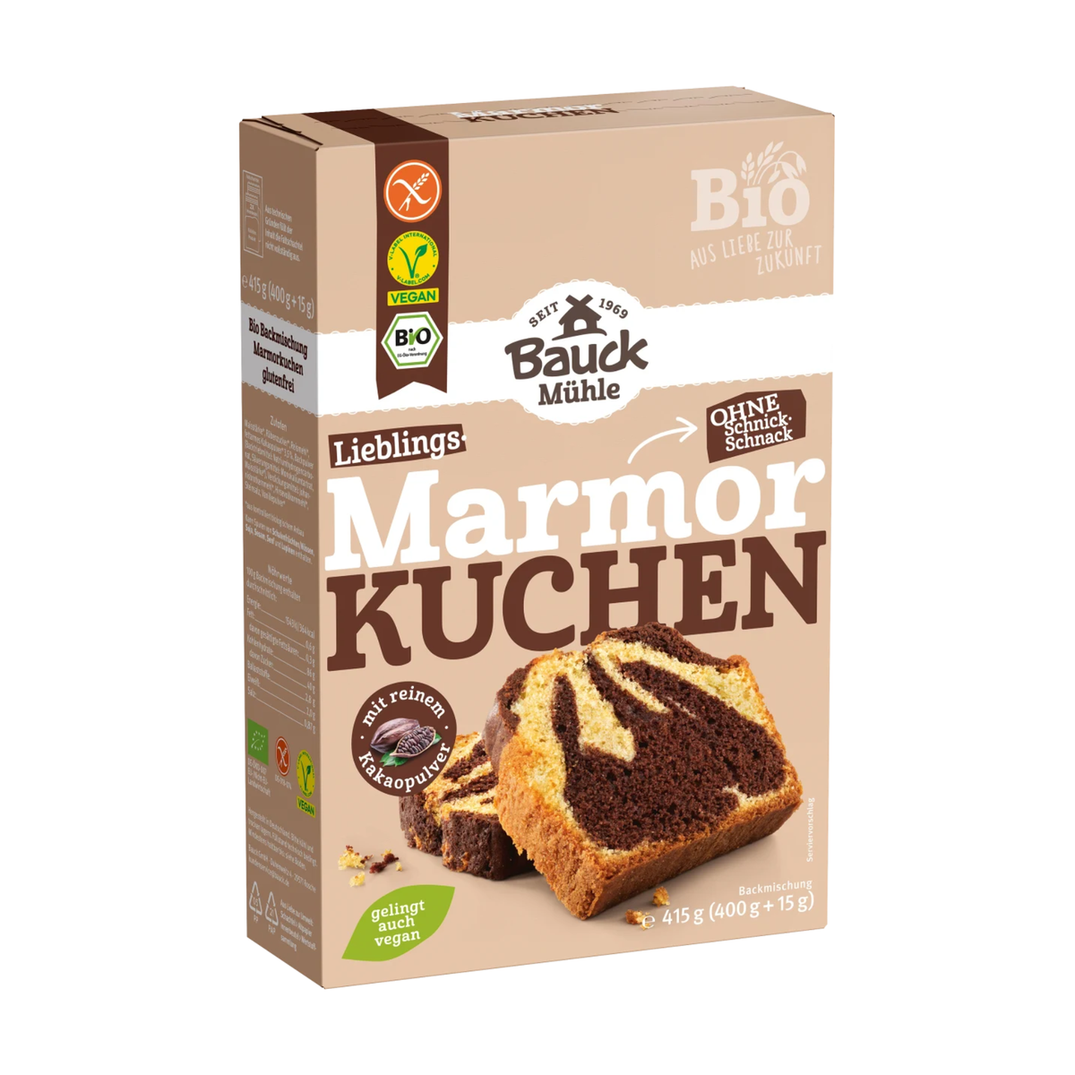 Bio Bauckhof Marmorkuchen glutenfrei 415g