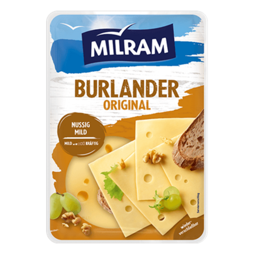 Milram Burlander Scheiben 45% Vollfettstufe 150g